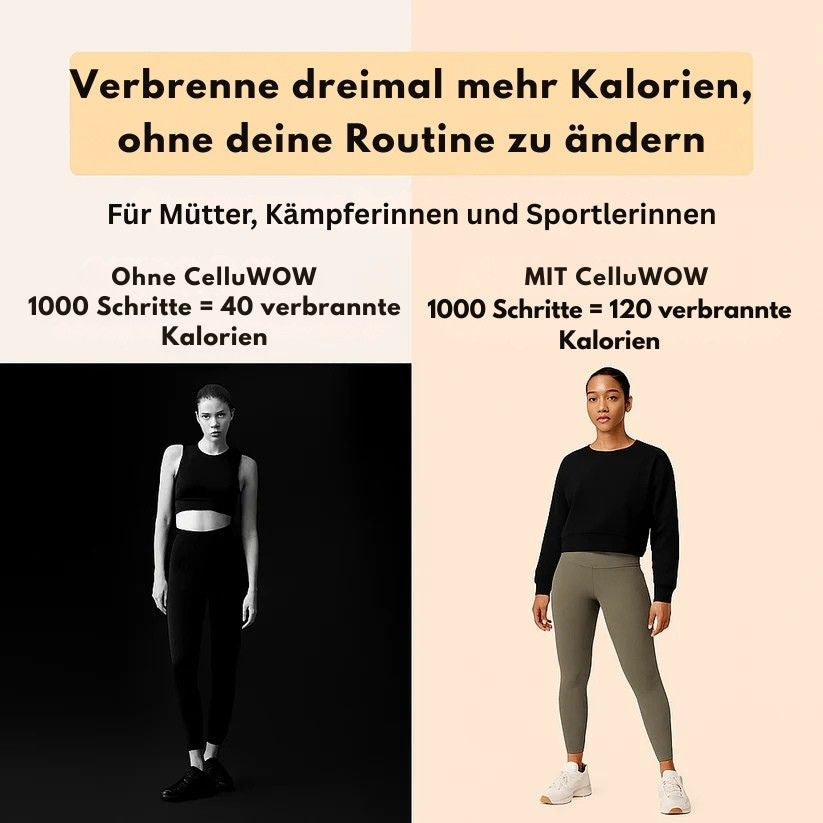 Leistungsstarke Anti-Cellulite-Leggings mit Taschen