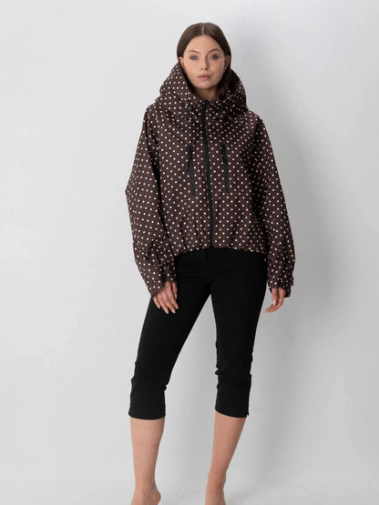 STM-TEX™ Einheitsgröße Kurze Oversize-Regenjacke