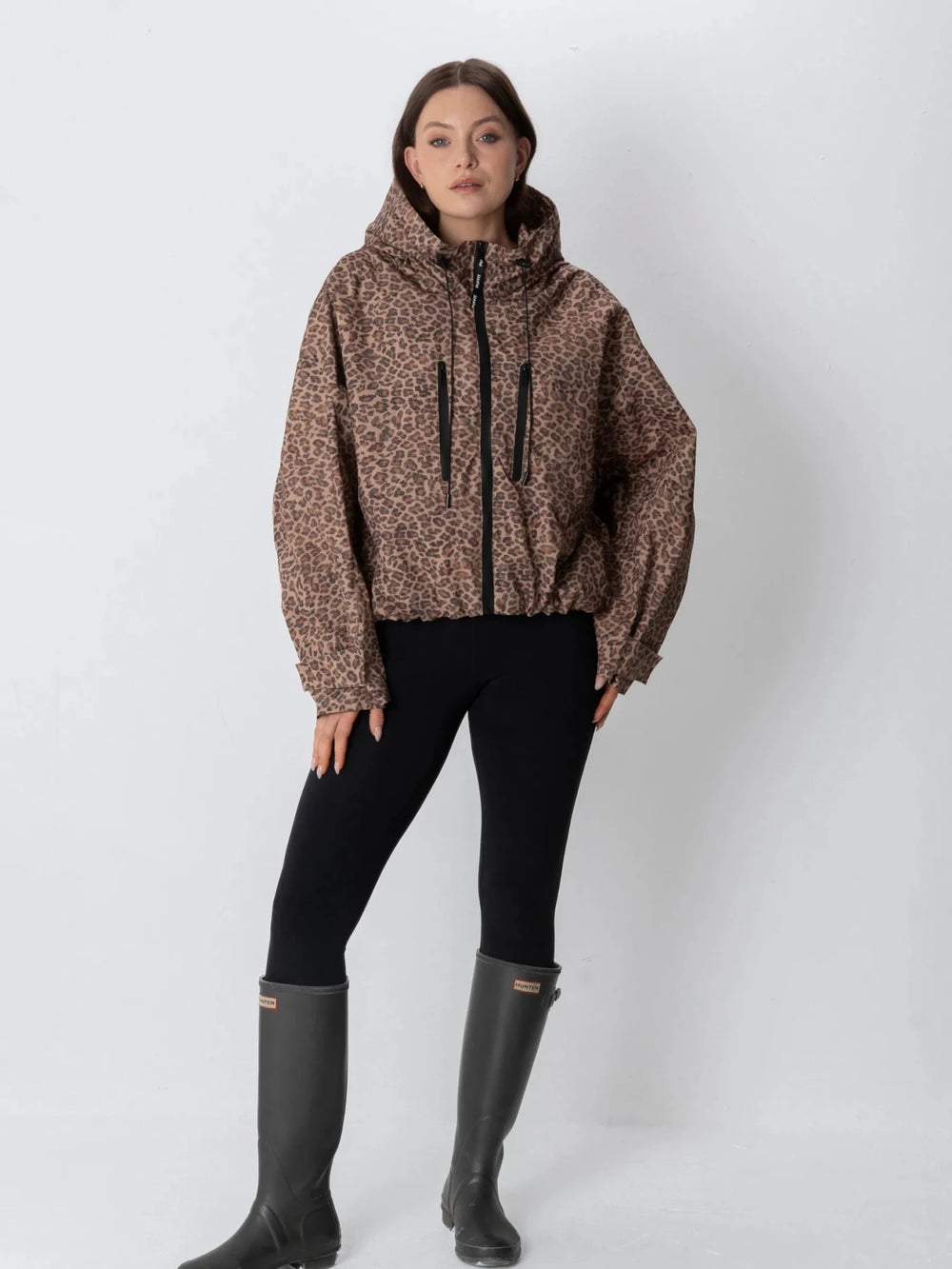 STM-TEX™ Einheitsgröße Kurze Oversize-Regenjacke