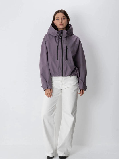 STM-TEX™ Einheitsgröße Kurze Oversize-Regenjacke